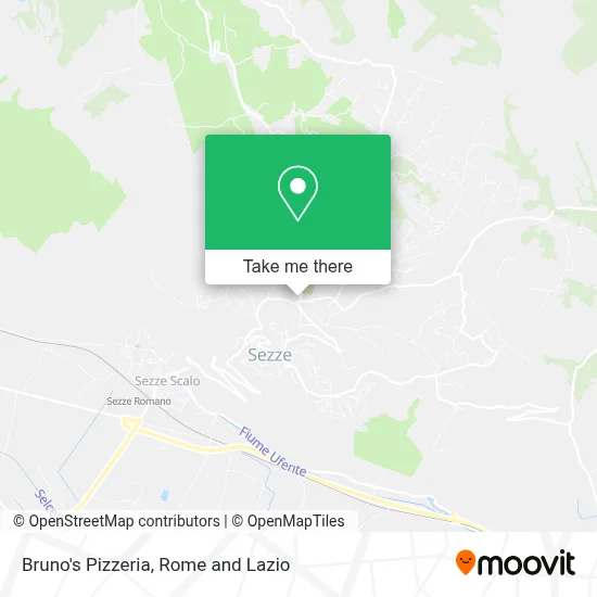 Bruno's Pizzeria map