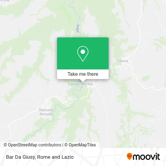 Bar Da Giusy map
