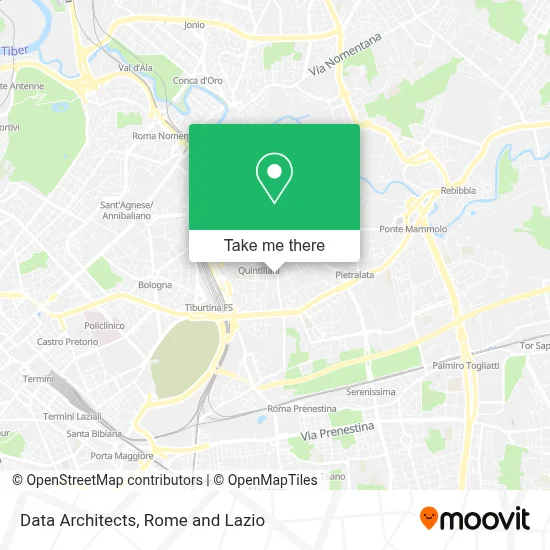 Data Architects map