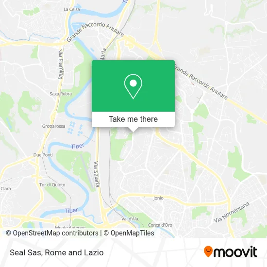 Seal Sas map