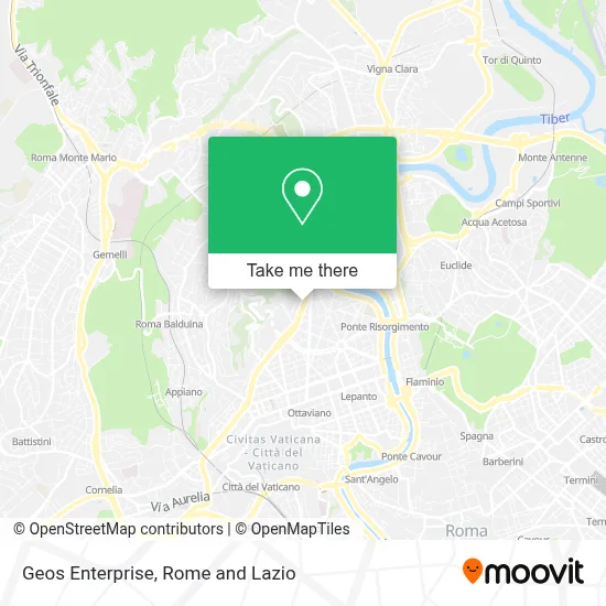 Geos Enterprise map