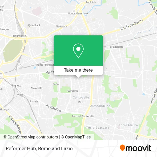Reformer Hub map
