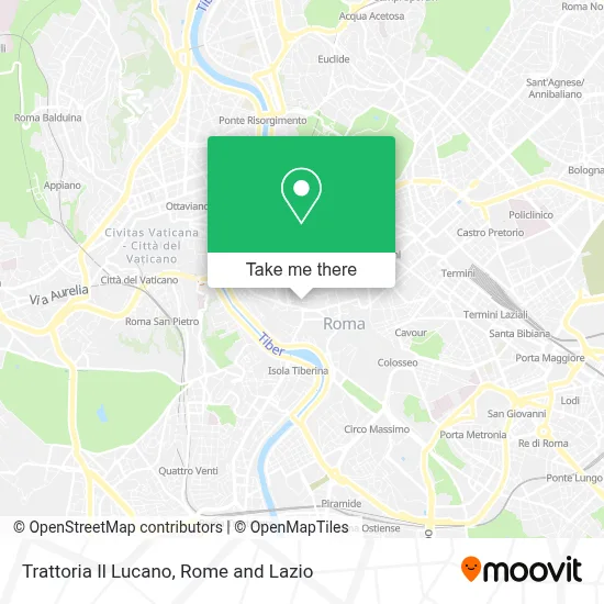 Trattoria Il Lucano map
