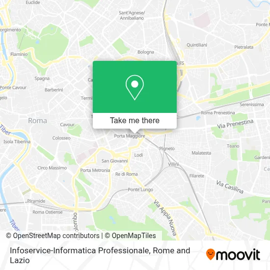 Infoservice-Informatica Professionale map
