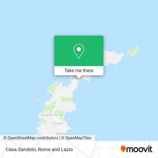 Casa Sandolo map