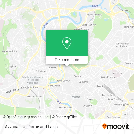 Avvocati Us map