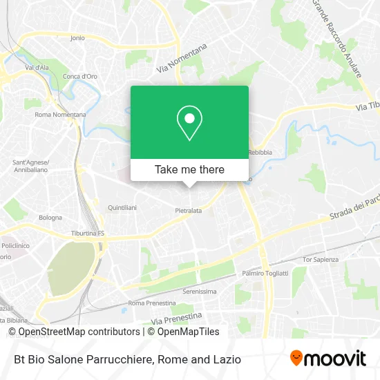 Bt Bio Salone Parrucchiere map