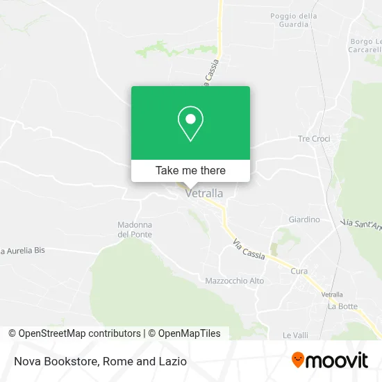 Nova Bookstore map