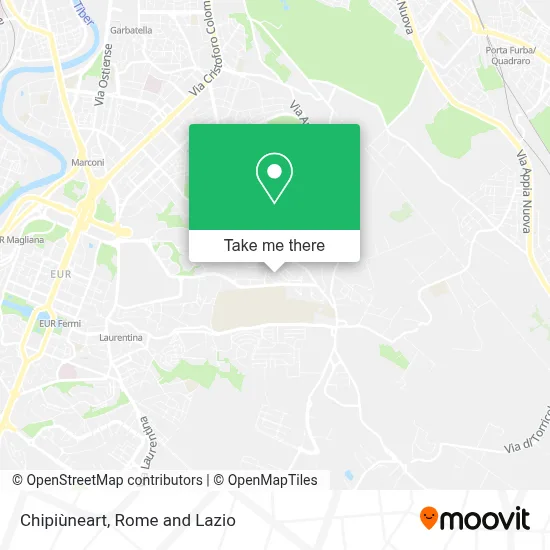 Chipiùneart map