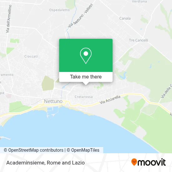 Academinsieme map
