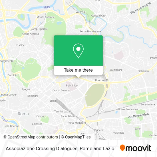 Associazione Crossing Dialogues map