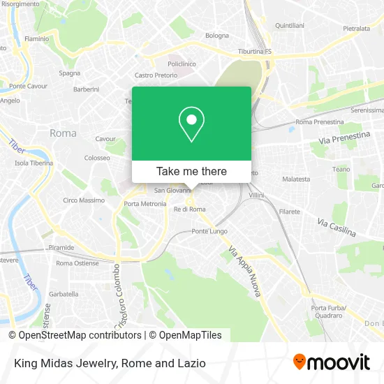 King Midas Jewelry map