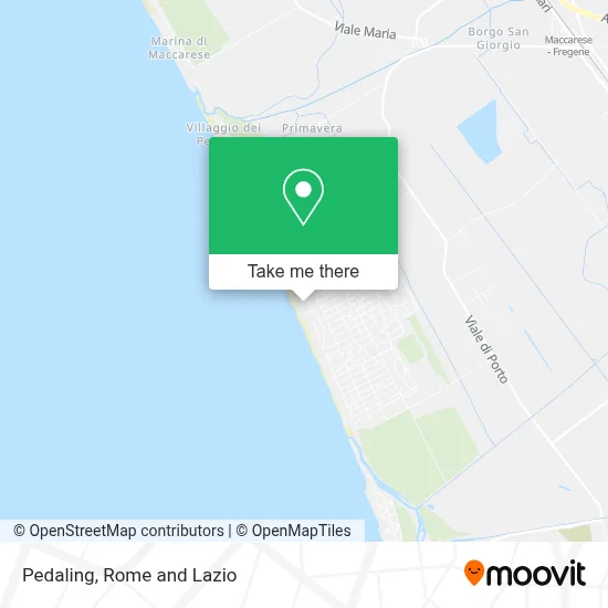 Pedaling map