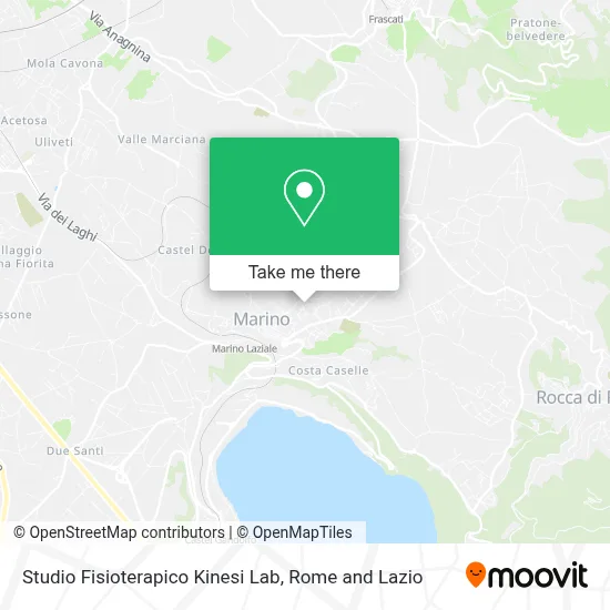 Studio Fisioterapico Kinesi Lab map
