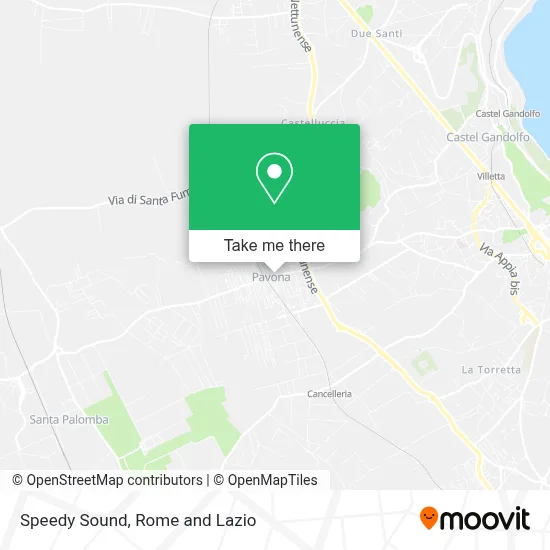 Speedy Sound map