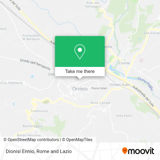 Dionisi Ennio map