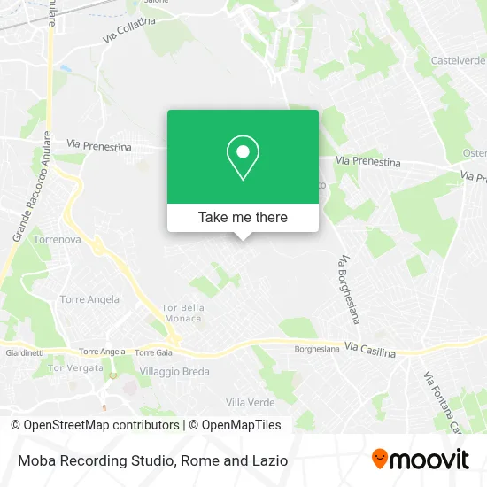 Moba Recording Studio map