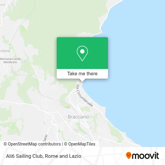 Ali6 Sailing Club map