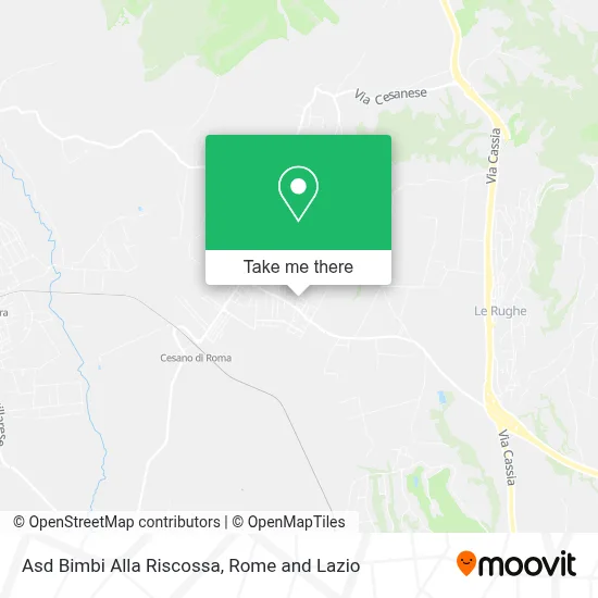 Asd Bimbi Alla Riscossa map