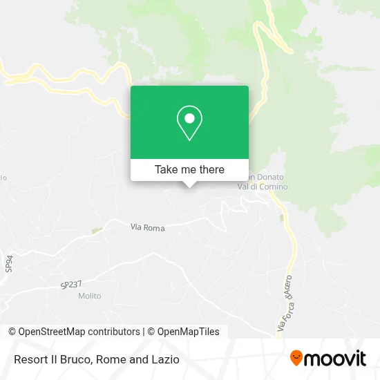 Resort Il Bruco map