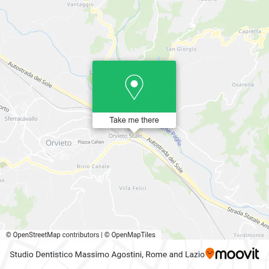 Studio Dentistico Massimo Agostini map