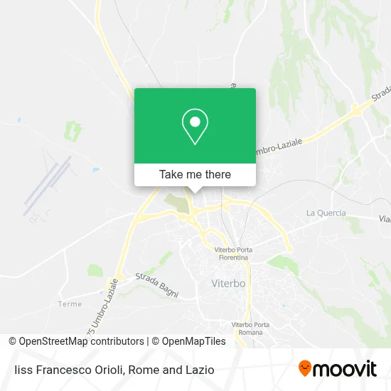 Iiss Francesco Orioli map