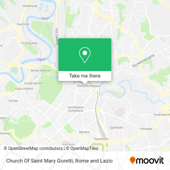 Church Of Saint Mary Goretti map