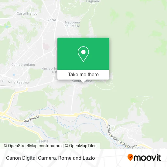 Canon Digital Camera map