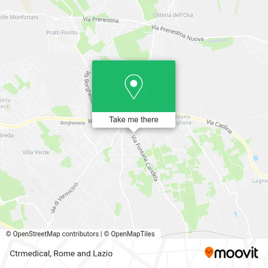 Ctrmedical map