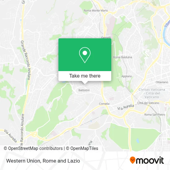 Western Union map