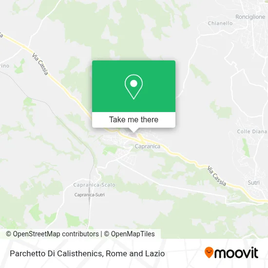 Parchetto Di Calisthenics map