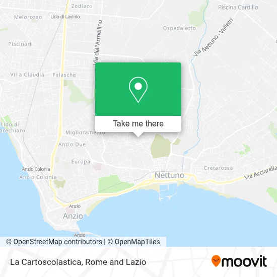 La Cartoscolastica map
