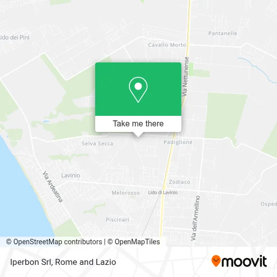 Iperbon Srl map