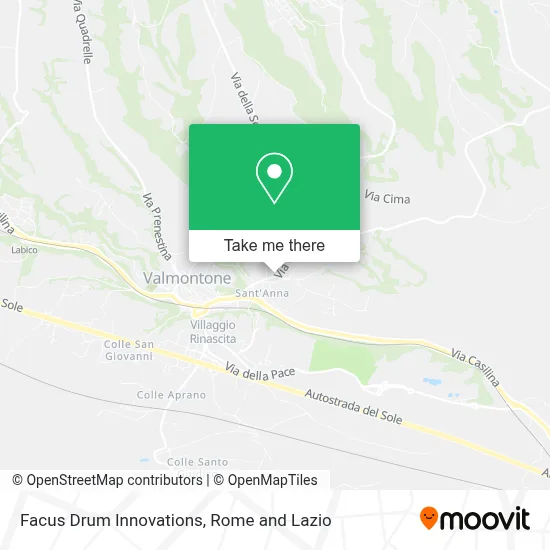 Facus Drum Innovations map