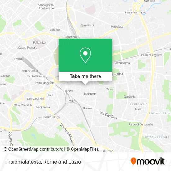 Fisiomalatesta map
