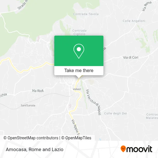 Amocasa map