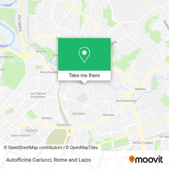 Autofficina Carlucci map