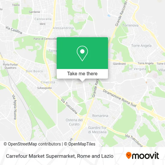 Carrefour Market Supermarket map