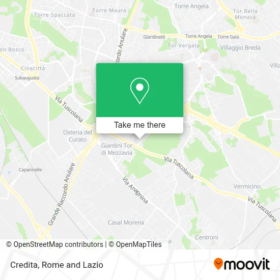 Credita map