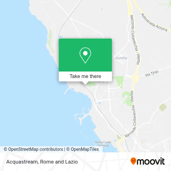 Acquastream map