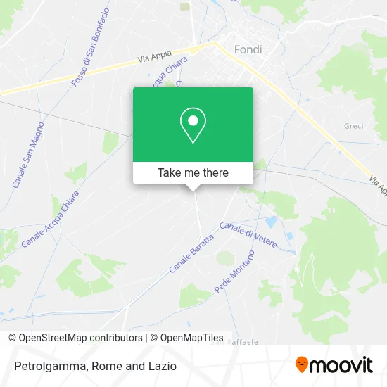 Petrolgamma map