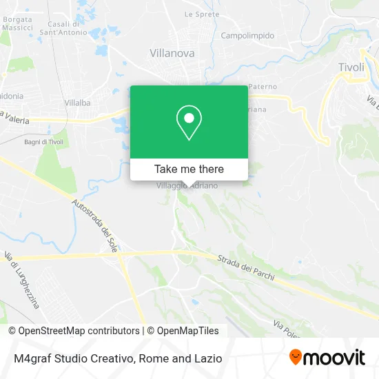 M4graf Studio Creativo map