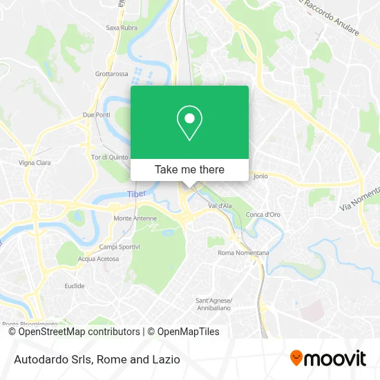 Autodardo Srls map