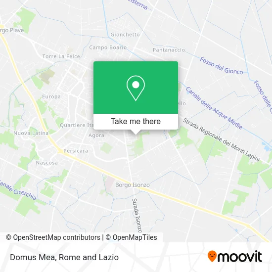 Domus Mea map