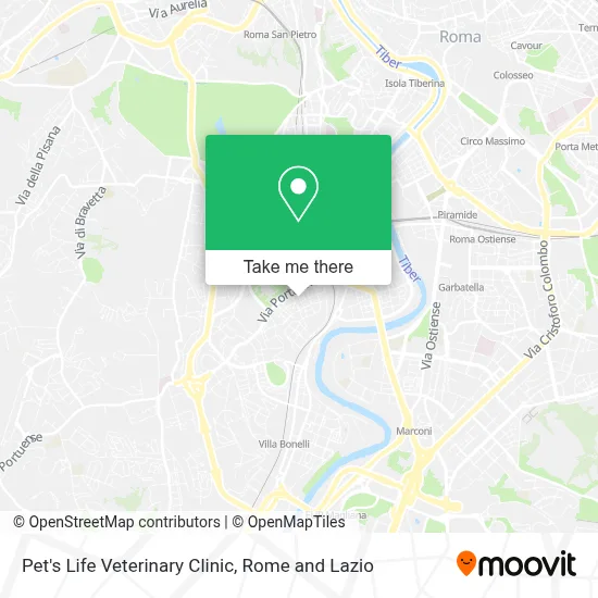 Pet's Life Veterinary Clinic map