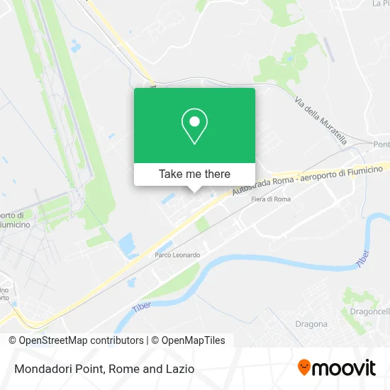 Mondadori Point map