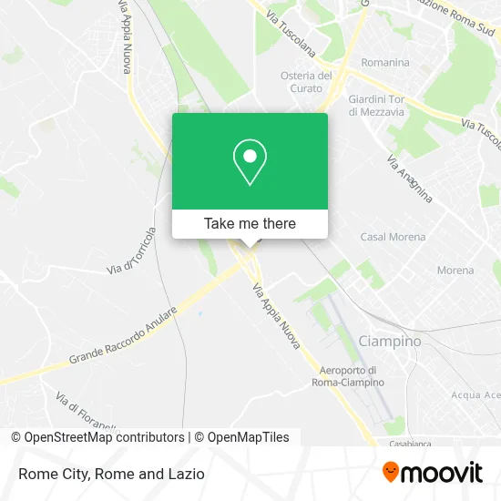 Rome City map