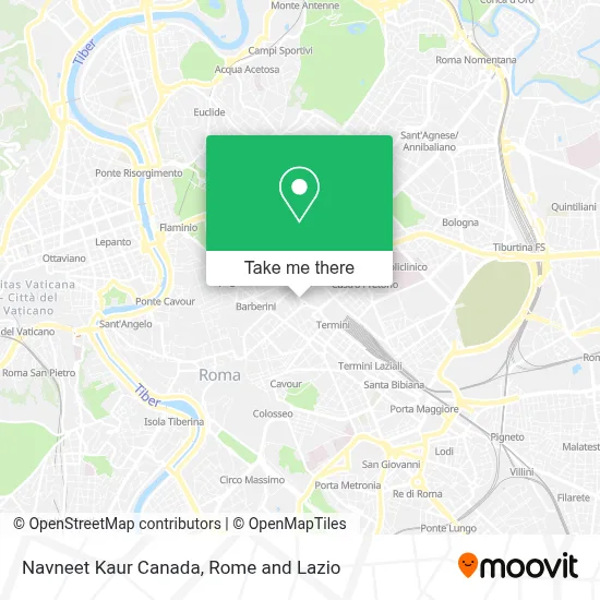 Navneet Kaur Canada map