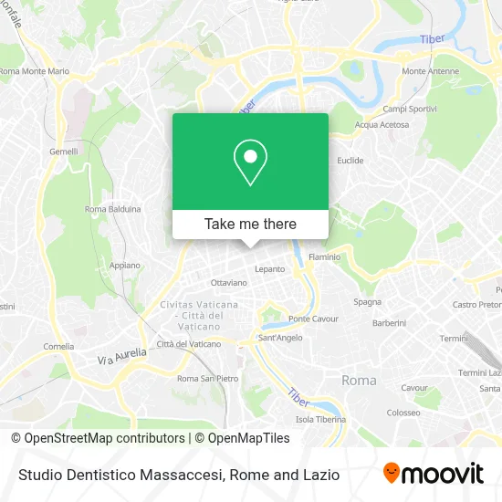 Studio Dentistico Massaccesi map