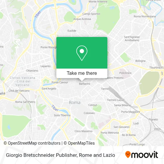 Giorgio Bretschneider Publisher map